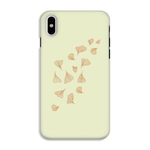 CaseCompany Falling Leaves: iPhone X Tough Case