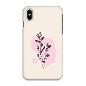 CaseCompany Roses are red: iPhone X Tough Case