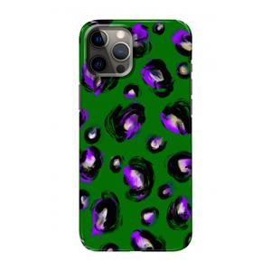CaseCompany Green Cheetah: Volledig geprint iPhone 12 Hoesje