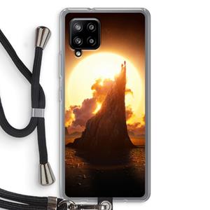 CaseCompany Children of the Sun: Samsung Galaxy A42 5G Transparant Hoesje met koord