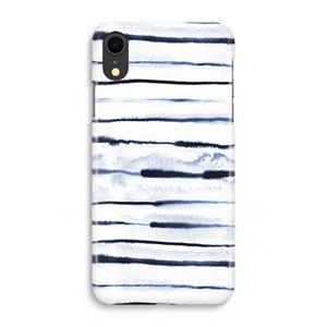CaseCompany Ink Stripes: iPhone XR Volledig Geprint Hoesje