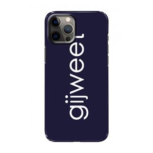 CaseCompany Gijweet: Volledig geprint iPhone 12 Hoesje