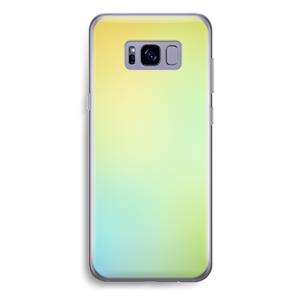 CaseCompany Minty mist pastel: Samsung Galaxy S8 Plus Transparant Hoesje