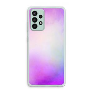 CaseCompany Clouds pastel: Samsung Galaxy A52s 5G Transparant Hoesje