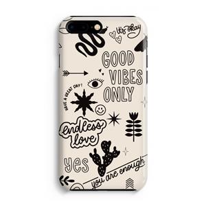 CaseCompany Good vibes: iPhone 8 Plus Volledig Geprint Hoesje