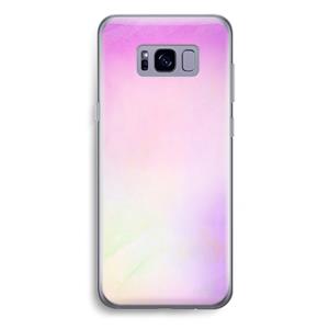 CaseCompany Flow mist pastel: Samsung Galaxy S8 Plus Transparant Hoesje