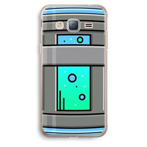CaseCompany Chug Bottle: Samsung Galaxy J3 (2016) Transparant Hoesje
