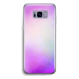CaseCompany Clouds pastel: Samsung Galaxy S8 Plus Transparant Hoesje