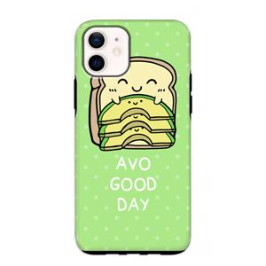 CaseCompany Avo Good Day: iPhone 12 mini Tough Case