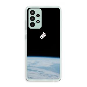 CaseCompany Alone in Space: Samsung Galaxy A52s 5G Transparant Hoesje