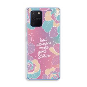 CaseCompany Good stories: Samsung Galaxy Note 10 Lite Transparant Hoesje