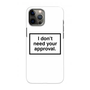 CaseCompany Don't need approval: Volledig geprint iPhone 12 Hoesje