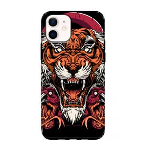 CaseCompany Tiger and Rattlesnakes: iPhone 12 mini Tough Case