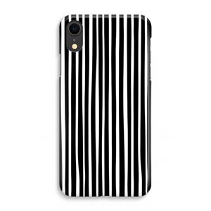 CaseCompany Stripes: iPhone XR Volledig Geprint Hoesje