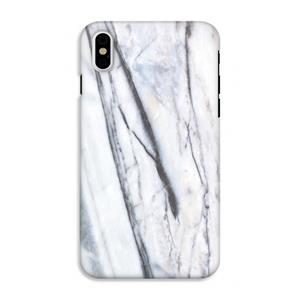 CaseCompany Gestreepte marmer: iPhone XS Tough Case