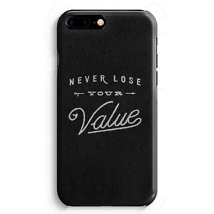 CaseCompany Never lose your value: iPhone 8 Plus Volledig Geprint Hoesje