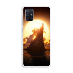 CaseCompany Children of the Sun: Galaxy A71 Transparant Hoesje