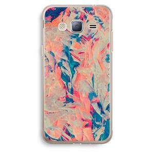 CaseCompany Alone: Samsung Galaxy J3 (2016) Transparant Hoesje