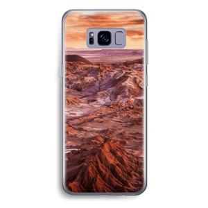 CaseCompany Mars: Samsung Galaxy S8 Plus Transparant Hoesje