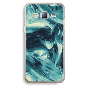 CaseCompany Dreaming About Whales: Samsung Galaxy J3 (2016) Transparant Hoesje