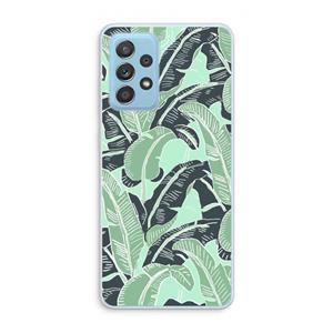 CaseCompany This Sh*t Is Bananas: Samsung Galaxy A73 Transparant Hoesje