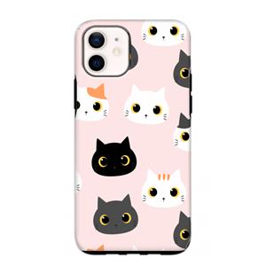 CaseCompany Katten: iPhone 12 mini Tough Case