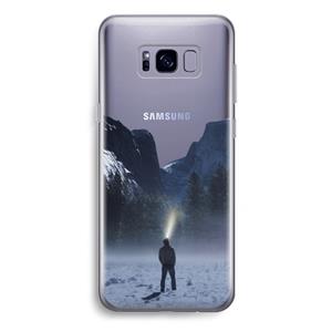 CaseCompany Wanderlust: Samsung Galaxy S8 Plus Transparant Hoesje