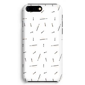 CaseCompany Hipster stripes: iPhone 8 Plus Volledig Geprint Hoesje