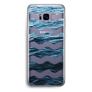 CaseCompany Oceaan: Samsung Galaxy S8 Plus Transparant Hoesje