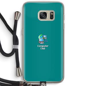 CaseCompany Win98: Samsung Galaxy S7 Transparant Hoesje met koord