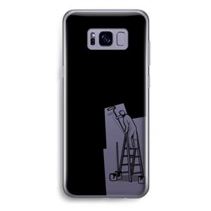 CaseCompany Musketon Painter: Samsung Galaxy S8 Plus Transparant Hoesje