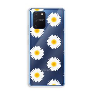 CaseCompany Margrietjes: Samsung Galaxy Note 10 Lite Transparant Hoesje
