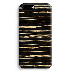 CaseCompany Gouden strepen: iPhone 8 Plus Volledig Geprint Hoesje