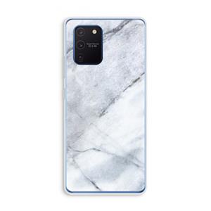 CaseCompany Witte marmer: Samsung Galaxy Note 10 Lite Transparant Hoesje