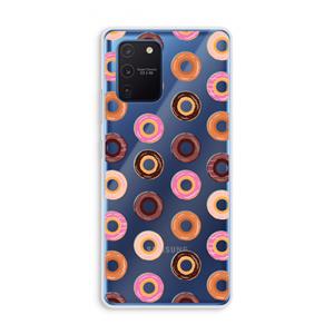 CaseCompany Donuts: Samsung Galaxy Note 10 Lite Transparant Hoesje