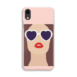 CaseCompany Red lips: iPhone XR Volledig Geprint Hoesje