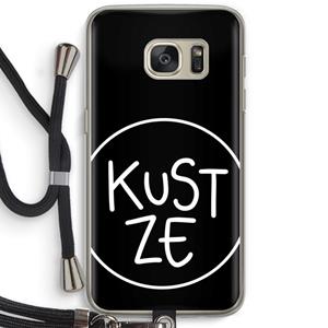 CaseCompany KUST ZE: Samsung Galaxy S7 Transparant Hoesje met koord