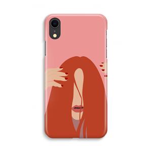 CaseCompany Woke up like this: iPhone XR Volledig Geprint Hoesje