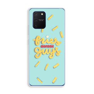 CaseCompany Always fries: Samsung Galaxy Note 10 Lite Transparant Hoesje
