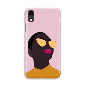 CaseCompany Yellow glasses: iPhone XR Volledig Geprint Hoesje