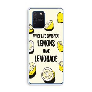 CaseCompany Lemonade: Samsung Galaxy Note 10 Lite Transparant Hoesje