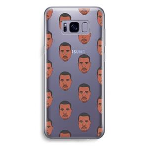 CaseCompany Kanye Call Me℃: Samsung Galaxy S8 Plus Transparant Hoesje