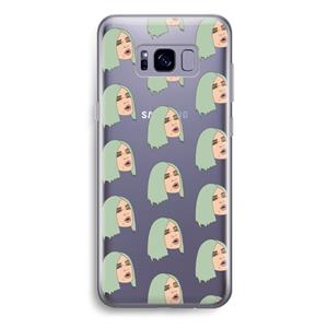 CaseCompany King Kylie: Samsung Galaxy S8 Plus Transparant Hoesje