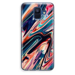 CaseCompany Quantum Being: Samsung Galaxy A6 (2018) Transparant Hoesje