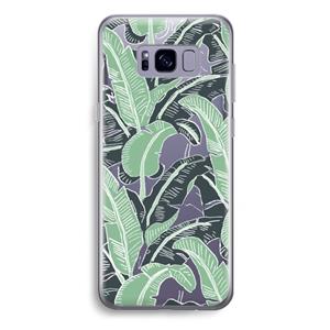CaseCompany This Sh*t Is Bananas: Samsung Galaxy S8 Plus Transparant Hoesje