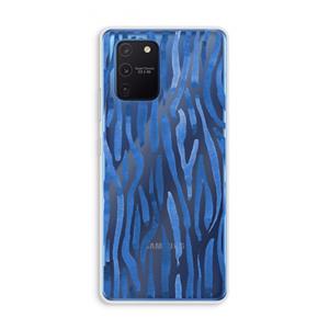 CaseCompany Blauwe nerven: Samsung Galaxy Note 10 Lite Transparant Hoesje