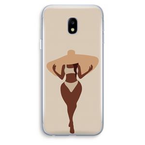 CaseCompany Let's get salty: Samsung Galaxy J3 (2017) Transparant Hoesje