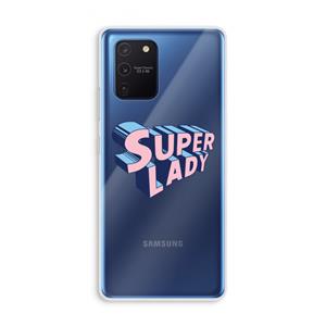 CaseCompany Superlady: Samsung Galaxy Note 10 Lite Transparant Hoesje