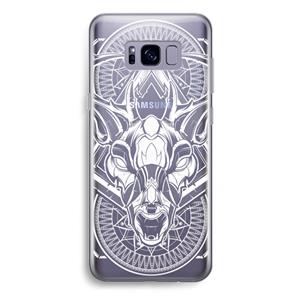 CaseCompany Oh Deer: Samsung Galaxy S8 Plus Transparant Hoesje