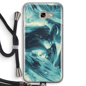 CaseCompany Dreaming About Whales: Samsung Galaxy A5 (2017) Transparant Hoesje met koord